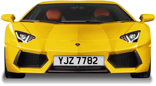 YJZ 7782 - Your Personalised Registration Number