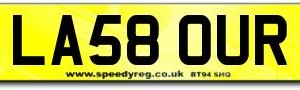 Labour Number Plates