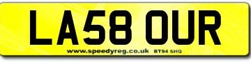 Labour Number Plates