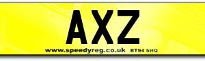 AXZ Number Plates