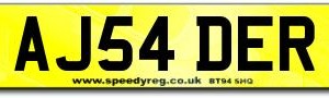 Alexander Number Plates