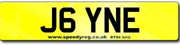 Jayne Number Plates