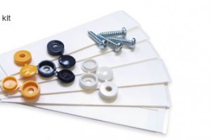 Standard Number Plate Fixing Kit