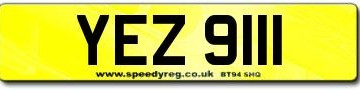 YEZ Car Registrations