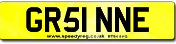 Grainne Number Plates