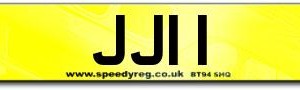 JJI 1 Number Plates