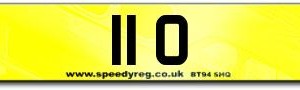 11 O Number plates