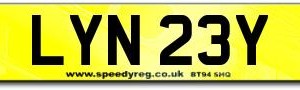 Lynsey Number Plates