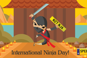 Ninja Day Number Plates - Speedy Reg