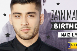 Zayn Malik's Birthday - Speedy Reg