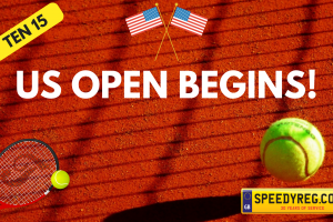 US Open Begins Number Plates - Speedy Reg