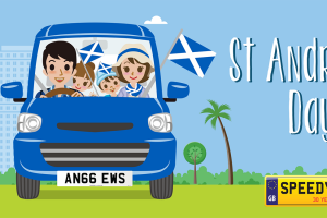 St Andrew's Day Number Plates - Speedyreg